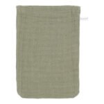 Little Dutch Waschhandschuhe Set muslin Little Farm / Olive – Bild 2