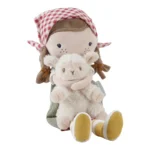Little Dutch Kuschelpuppe farmer Rosa mit Schaf 35cm - Image 2