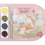 Little Dutch Malbuch mit Farbkasten Fairy Garden