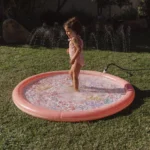 Little Dutch Sprinklermatte Ocean Dreams Pink 150 cm - Image 3