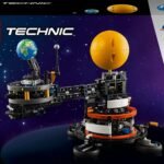 LEGO Sonne Erde Mond Modell