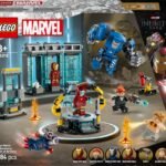 LEGO Iron Mans Labor: Halle der Rüstungen