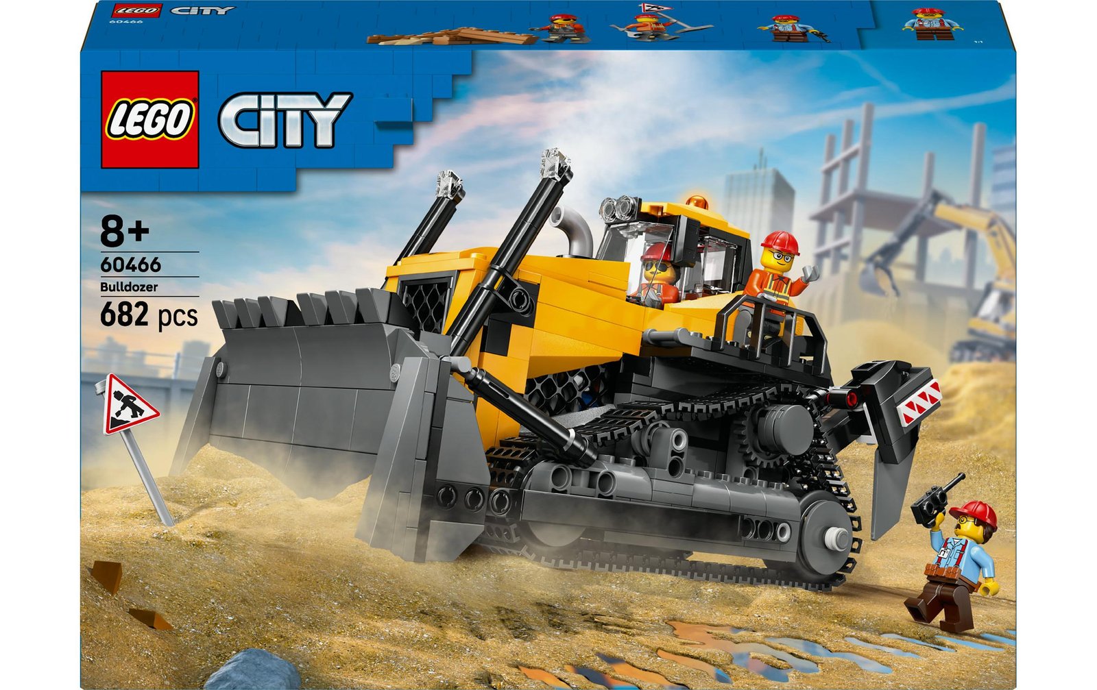 390511216_xxl3_uK5cw.jpg LEGO Gelber Bulldozer mit Frontlader – Bild 1