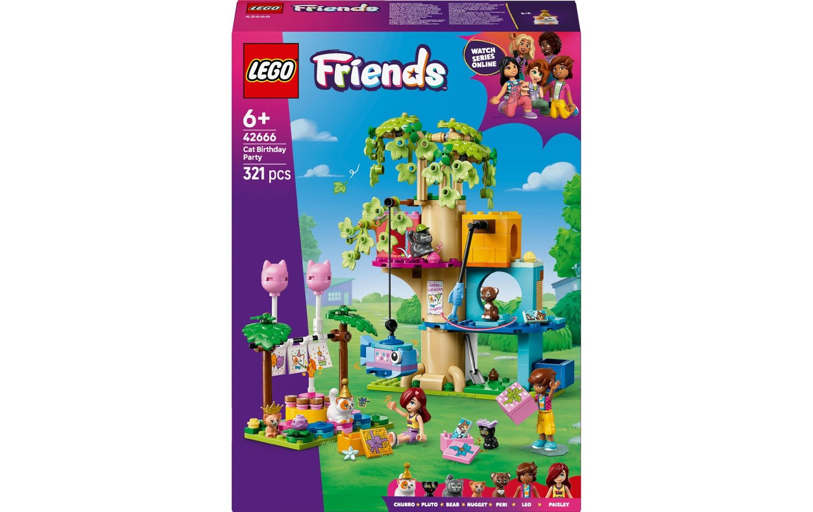 390565203_xxl3_9Sz_B.jpg LEGO Katzengeburtstagsparty & Baumhaus - Image 1