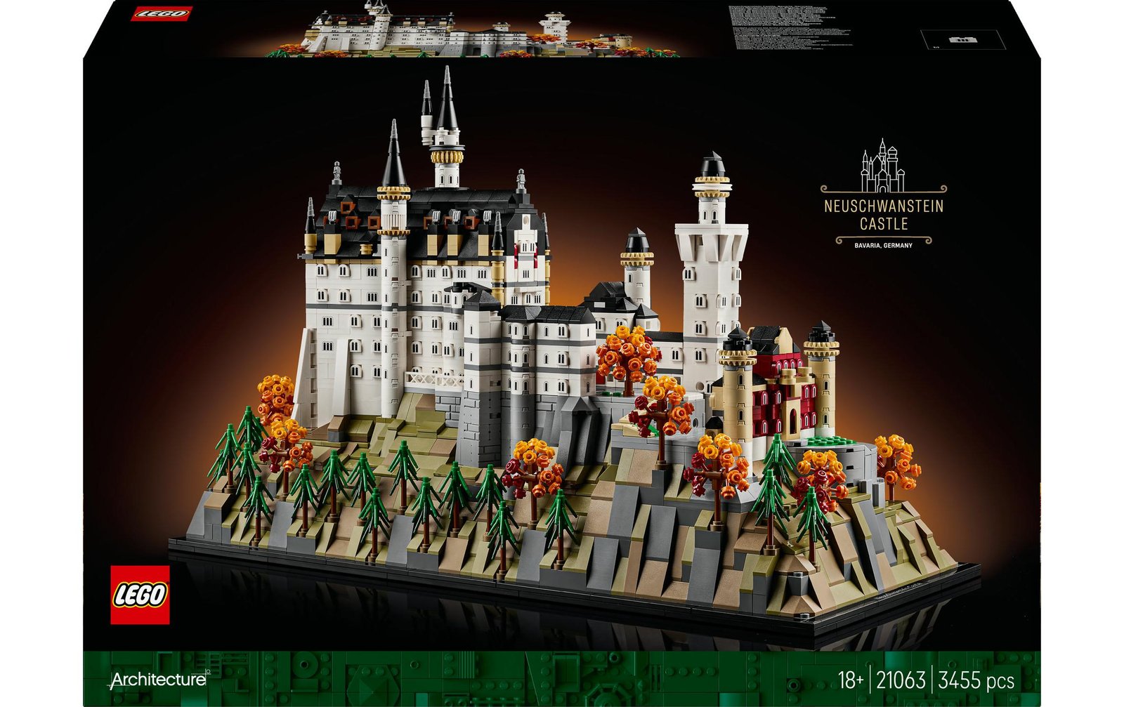 394888236_xxl3_RRqtd.jpg LEGO Architecture Schloss Neuschwanstein 21063 - Image 1