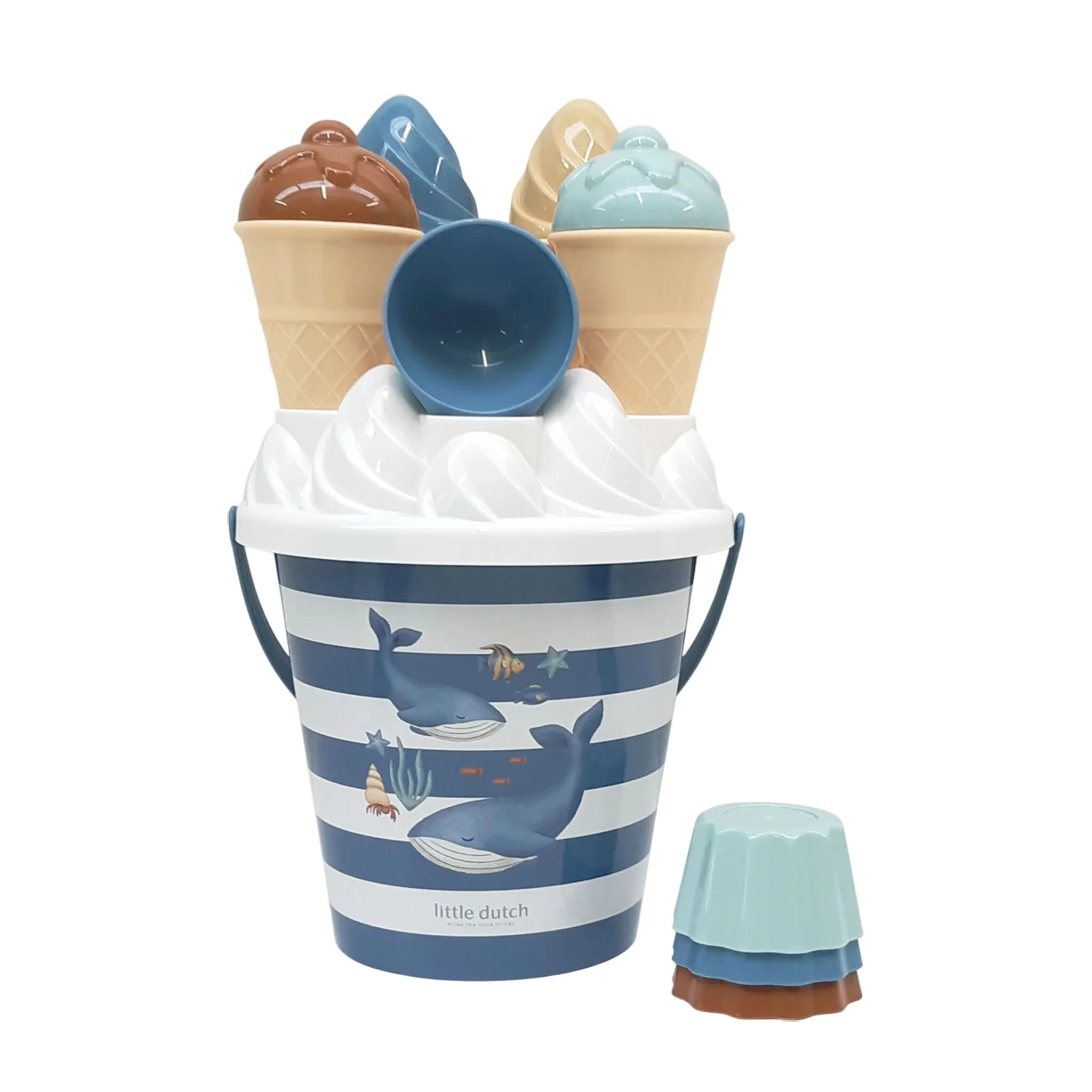 0033902_14-piece-ice-cream-beach-bucket-set-ocean-world-2016376-product-1-shopify-square_3GmTZ.webp Little Dutch Ocean World Icecream Bucket Set 14pcs Hauptbild