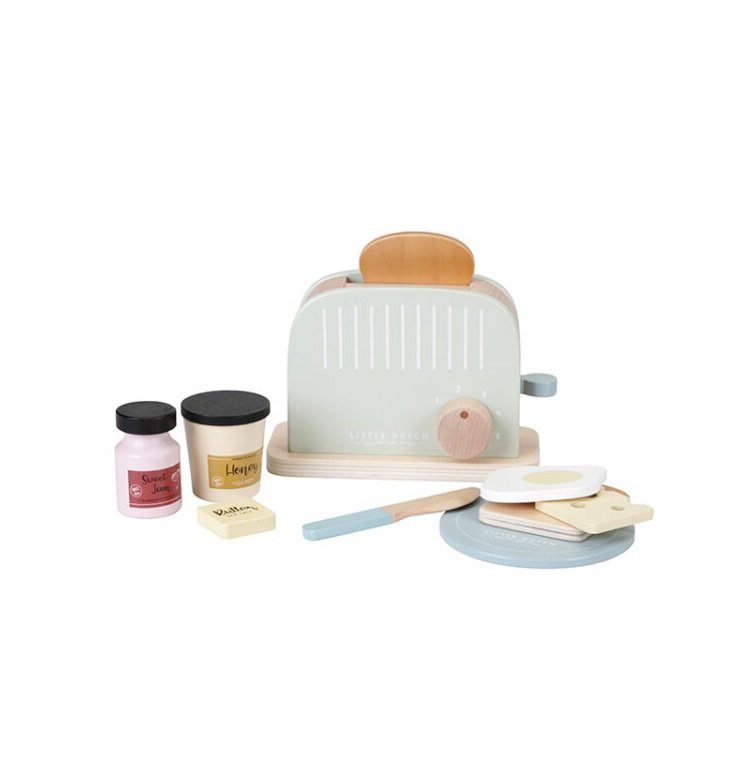 Holz Toaster Set 10-teilig FSC Hauptbild