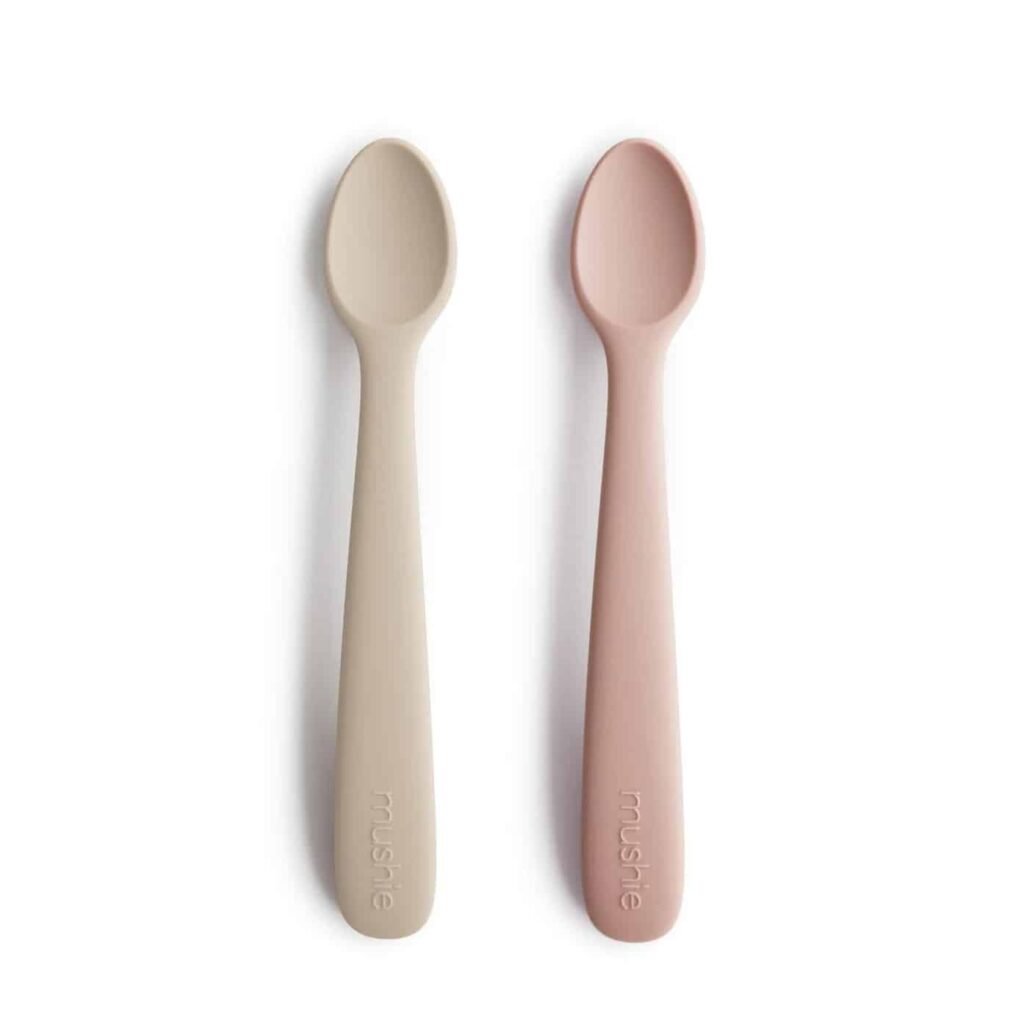Mushie Baby Löffel 2er Set Blush/Shifting Sand Hauptbild