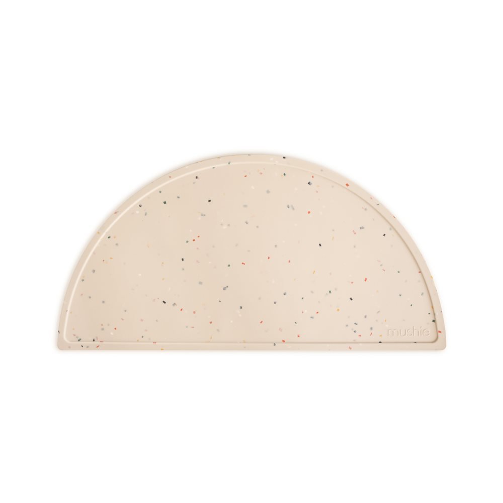 Mushie Silikon Tischset Vanilla Confetti Hauptbild