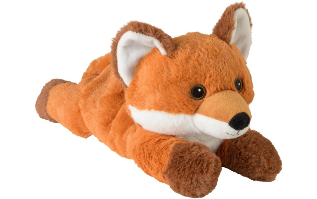 Wärme-Stofftier liegender Fuchs_Hauptbild