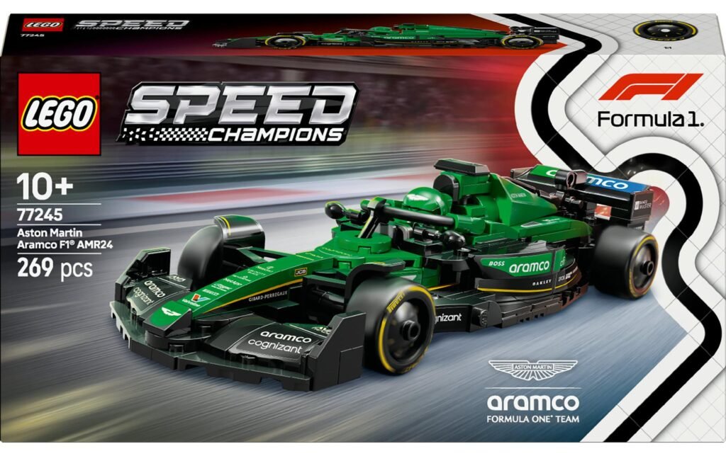 LEGO Aston Martin Aramco F1 AMR24 Rennauto_Hauptbild