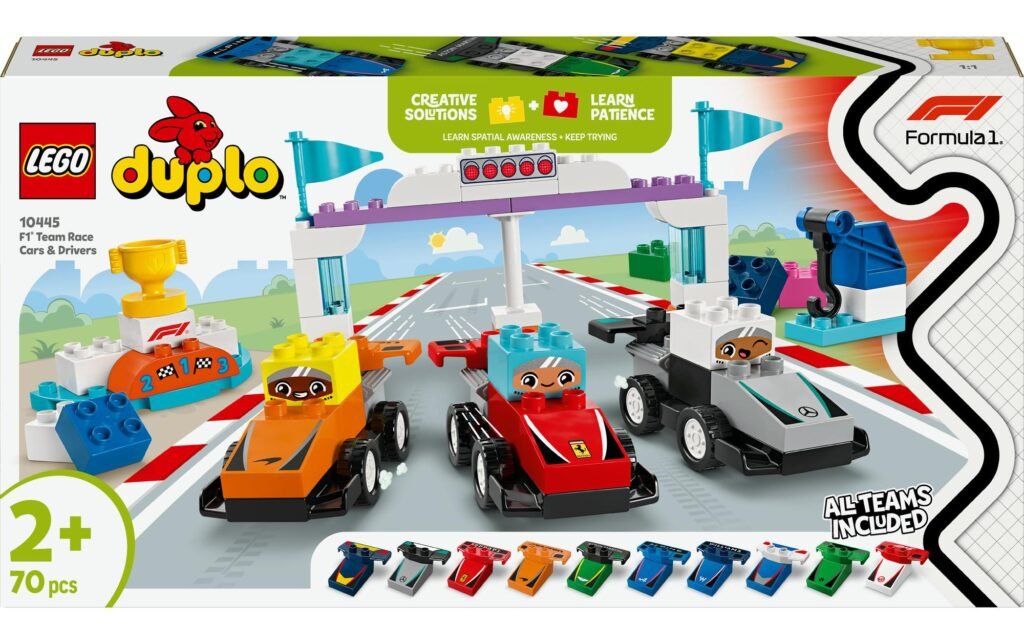 LEGO F1 Team Rennautos mit Rennfahrern_Hauptbild