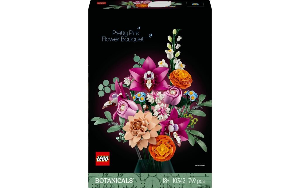 LEGO Schöner Rosafarbener Blumenstrauss_Hauptbild
