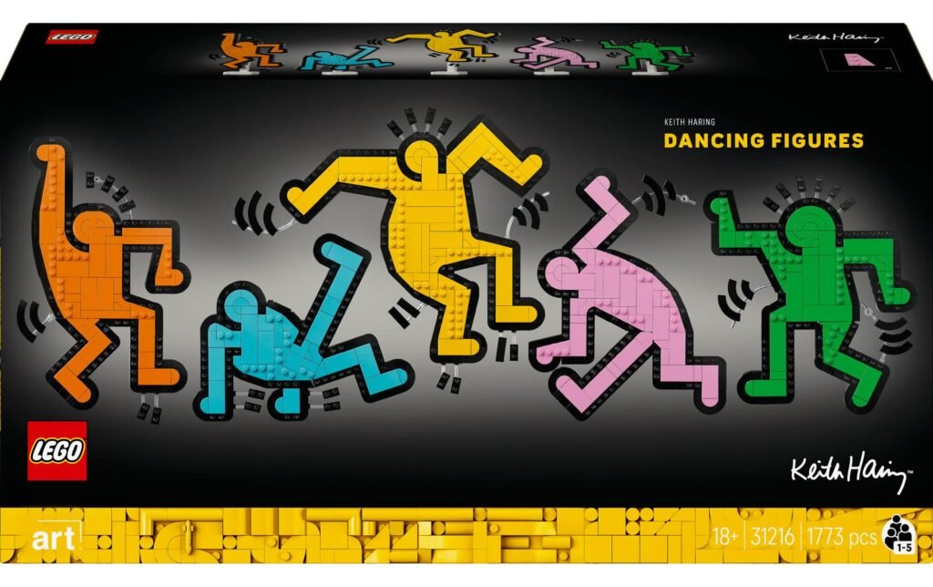 LEGO Keith Haring Tanzende Figuren_Hauptbild