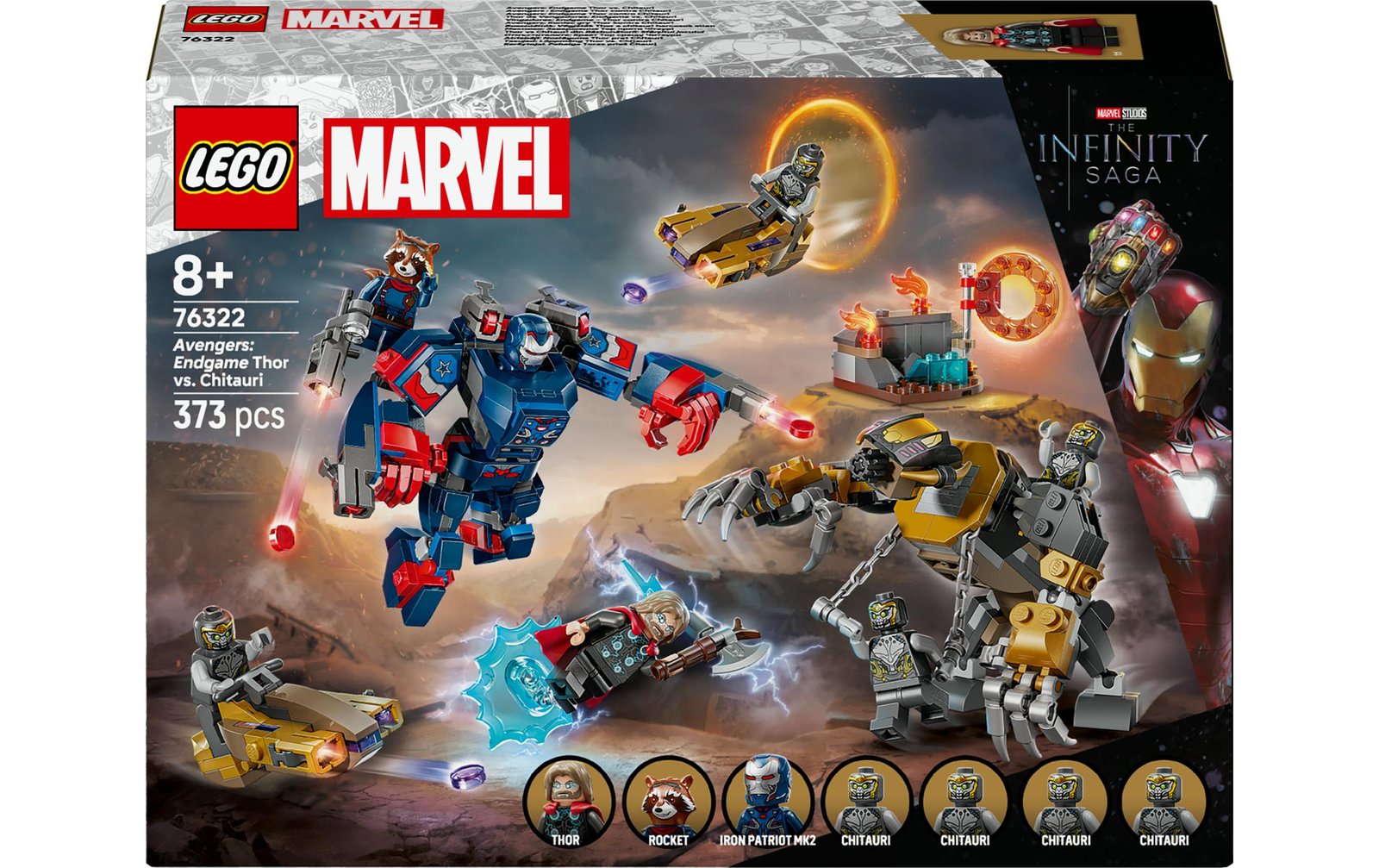 Bild1_EZ0081571 LEGO 76322 Endgame Thor vs. Chitauri_Hauptbild