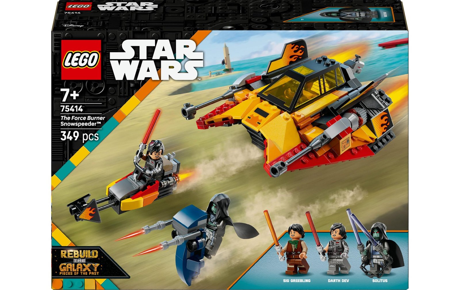 Bild1_EZ0081822 LEGO 75414 The Force Burner Snowspeeder_Hauptbild