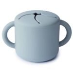 Mushie Snack Becher Powder Blue_Hauptbild