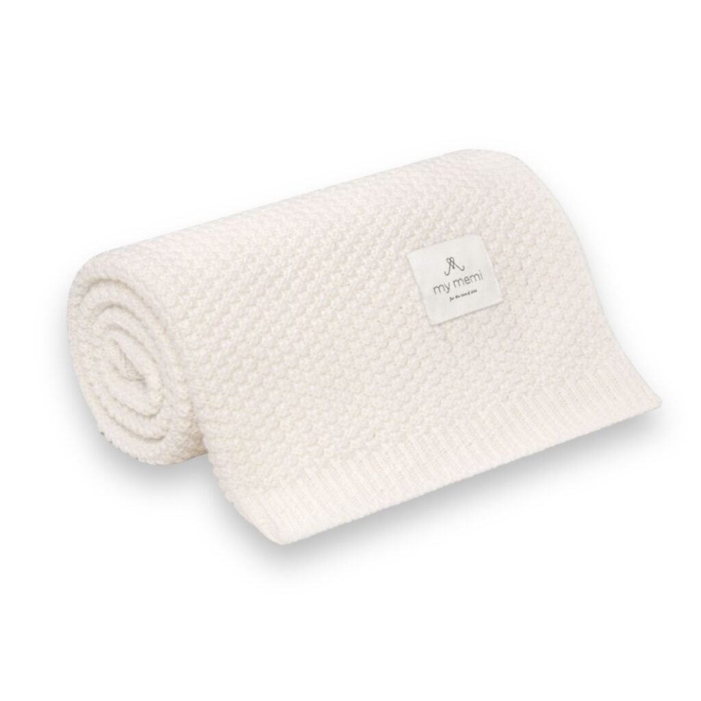 MY MEMI | Merino Decke Premium | Cream_Hauptbild